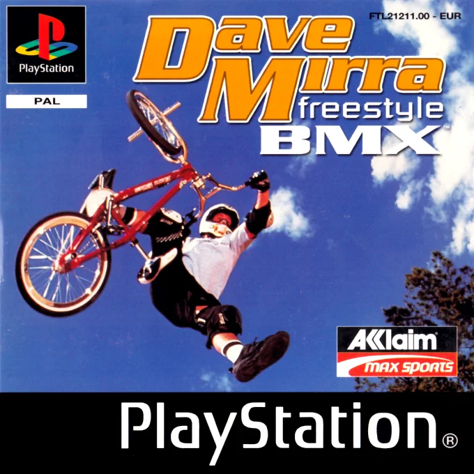 Jaquette de Dave Mirra Freestyle BMX sur Playstation