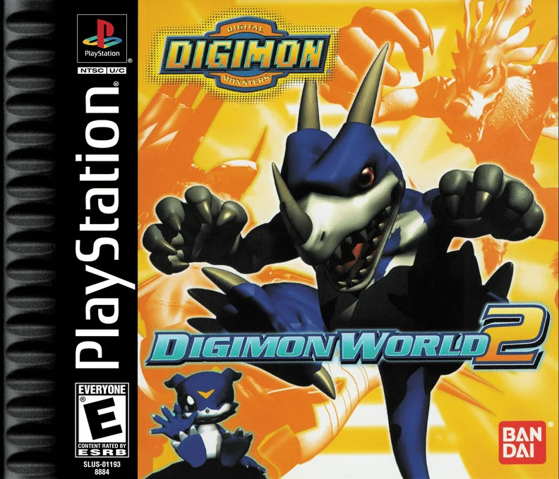 Jaquette de Digimon World 2 sur Playstation