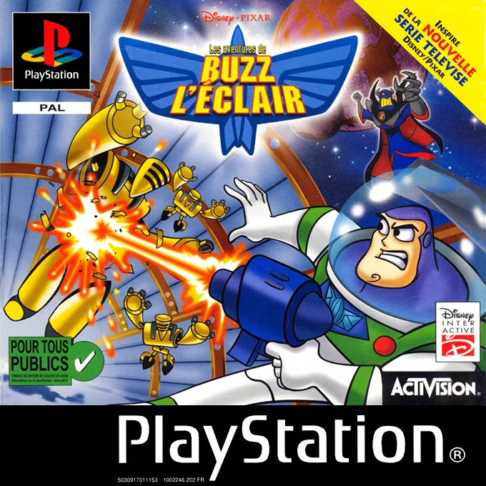 Jaquette de Disney Pixar Les Aventures de Buzz lEclair sur Playstation