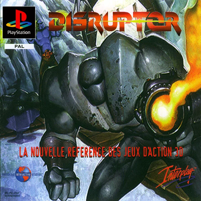 Jaquette de Disruptor sur Playstation