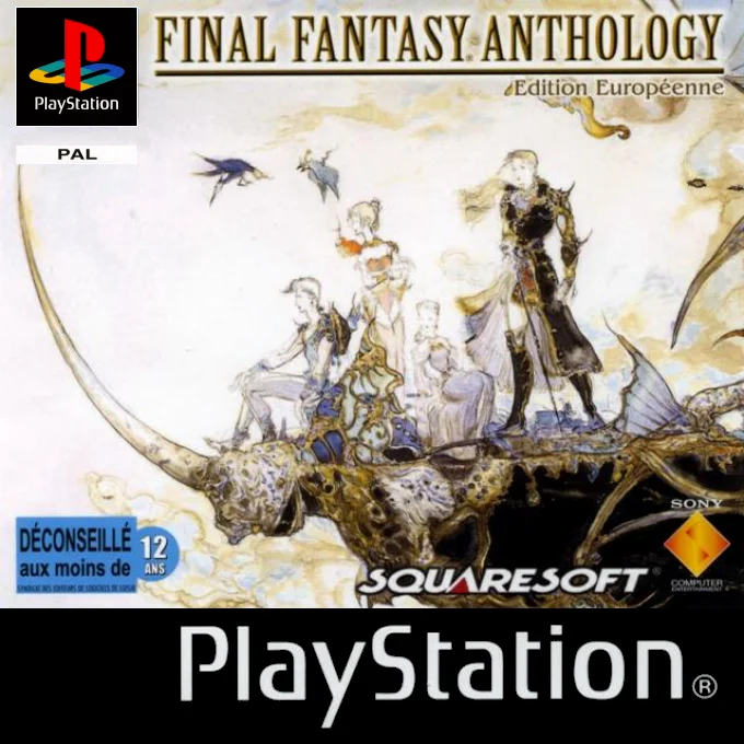 Jaquette de Final Fantasy Anthology Final Fantasy IV sur Playstation
