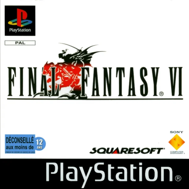 Jaquette de Final Fantasy VI sur Playstation