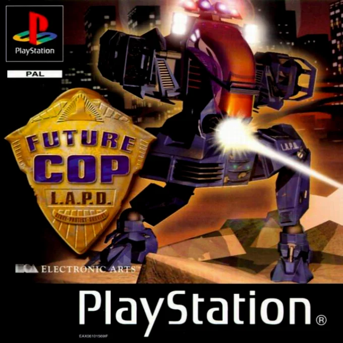 Jaquette de Future Cop L.A.P.D sur Playstation