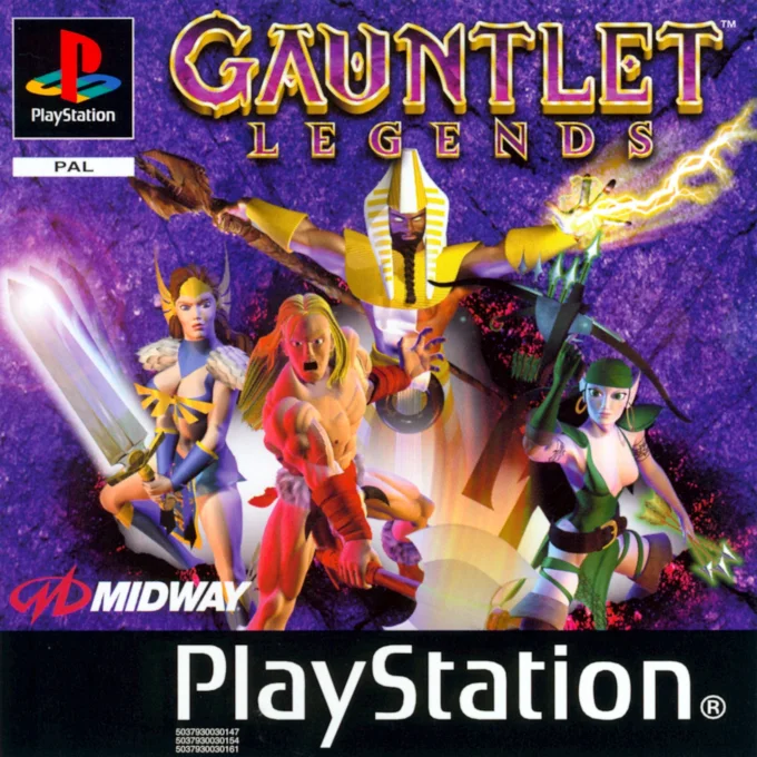 Jaquette de Gauntlet Legends sur Playstation