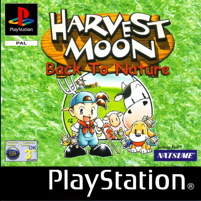 Jaquette de Harvest Moon Back to Nature sur Playstation