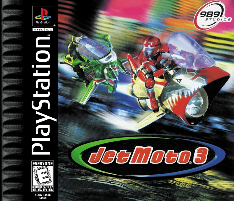 Jaquette de Jet Moto 3 sur Playstation