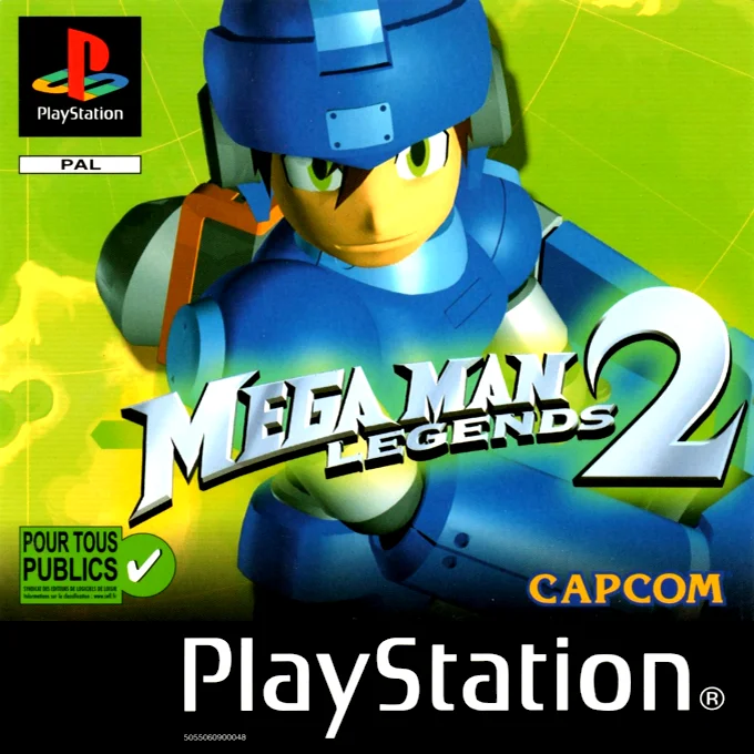 Jaquette de Mega Man Legends 2 sur Playstation