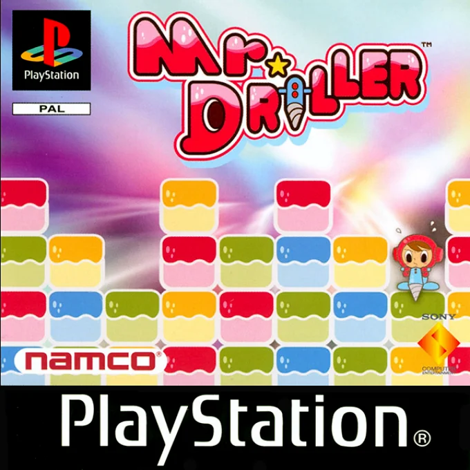 Jaquette de Mr. Driller sur Playstation