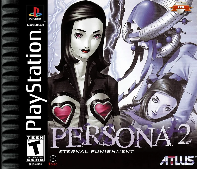 Jaquette de Persona 2 Eternal Punishment sur Playstation