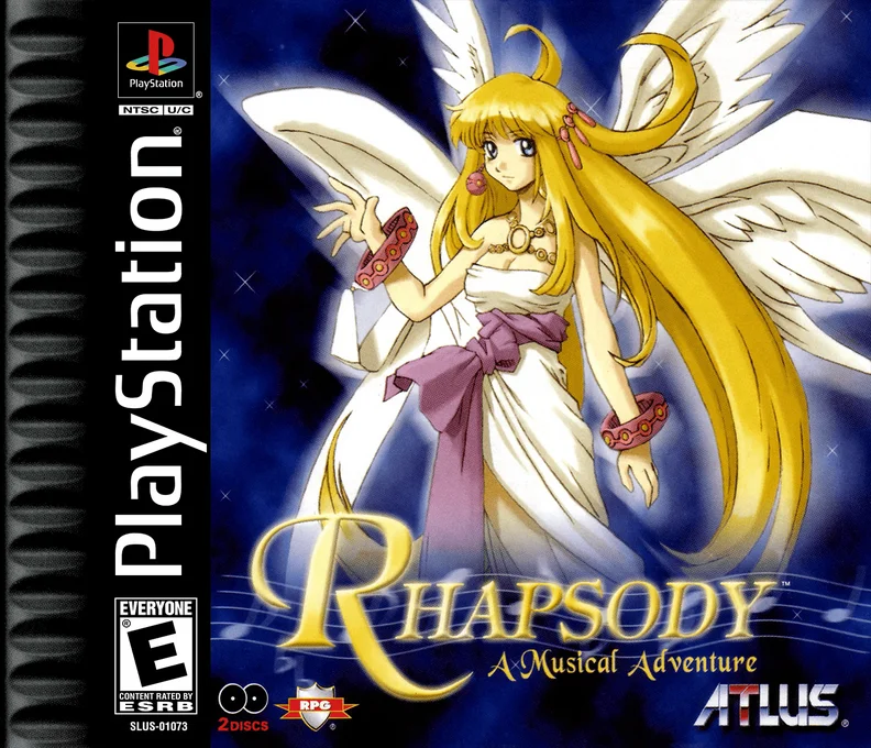 Jaquette de Rhapsody A Musical Adventure sur Playstation