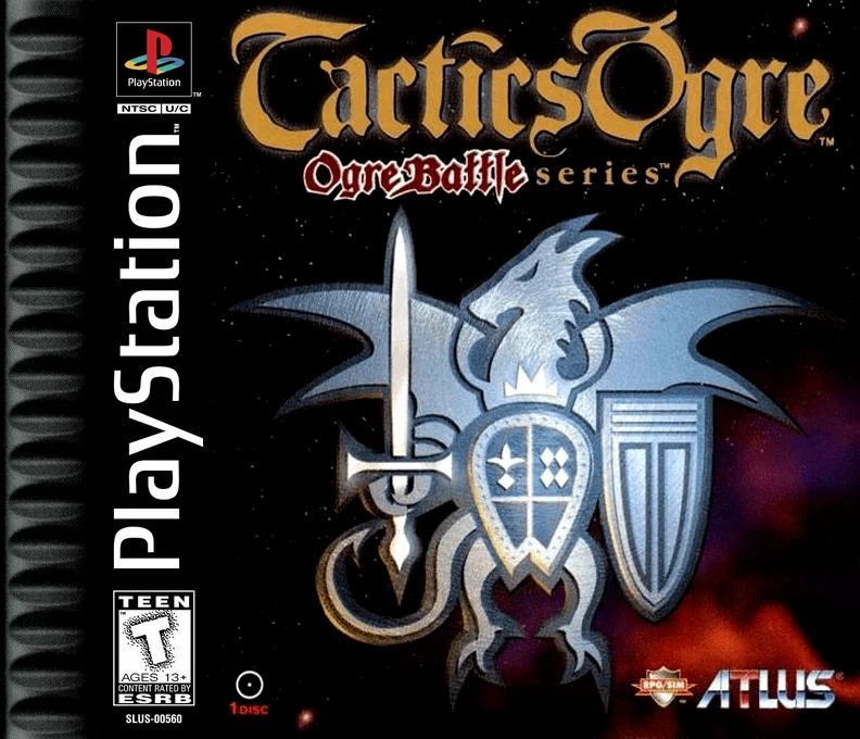 Jaquette de Tactics Ogre sur Playstation