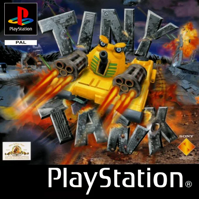 Jaquette de Tiny Tank sur Playstation