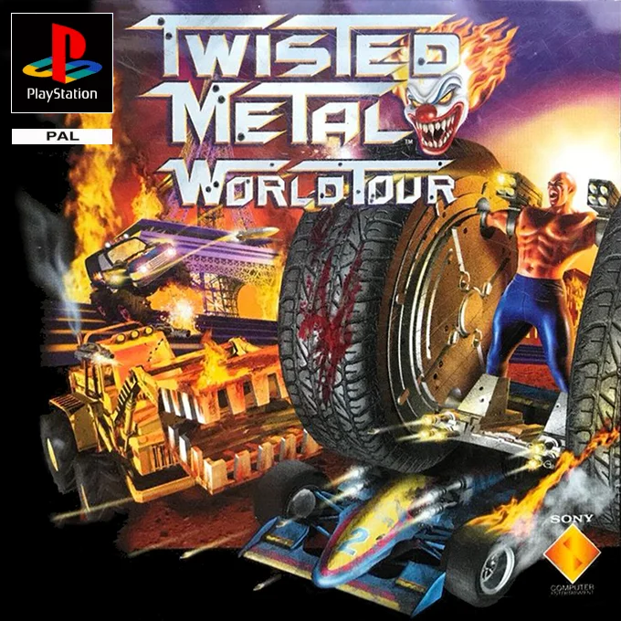 Jaquette de Twisted Metal World Tour sur Playstation
