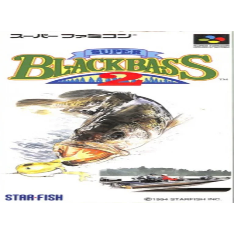 Jaquette de Bassins Black Bass sur Snes