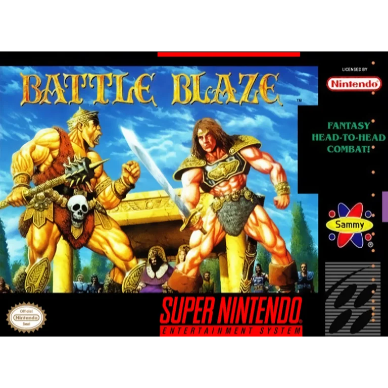 Jaquette de Battle Blaze 1 sur Snes