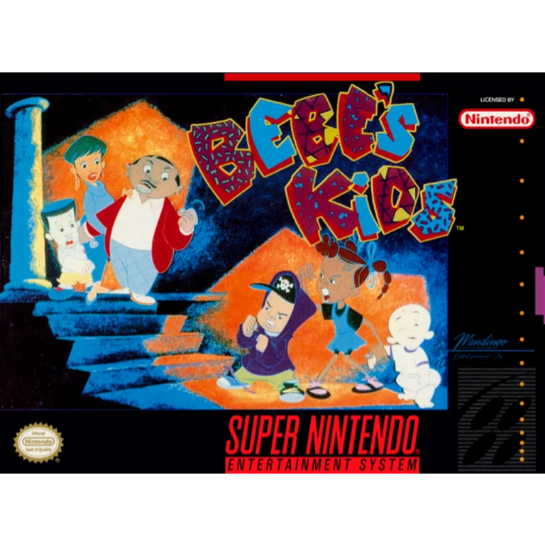 Jaquette de Bebes Kids sur Snes