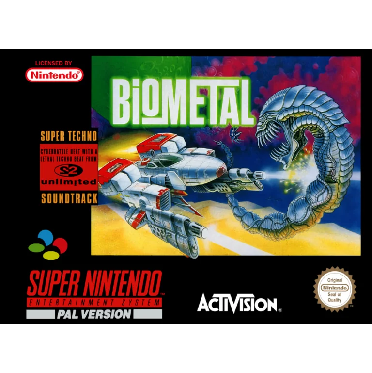 Jaquette de BioMetal sur Snes
