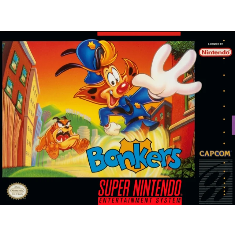 Jaquette de Bonkers 1 sur Snes