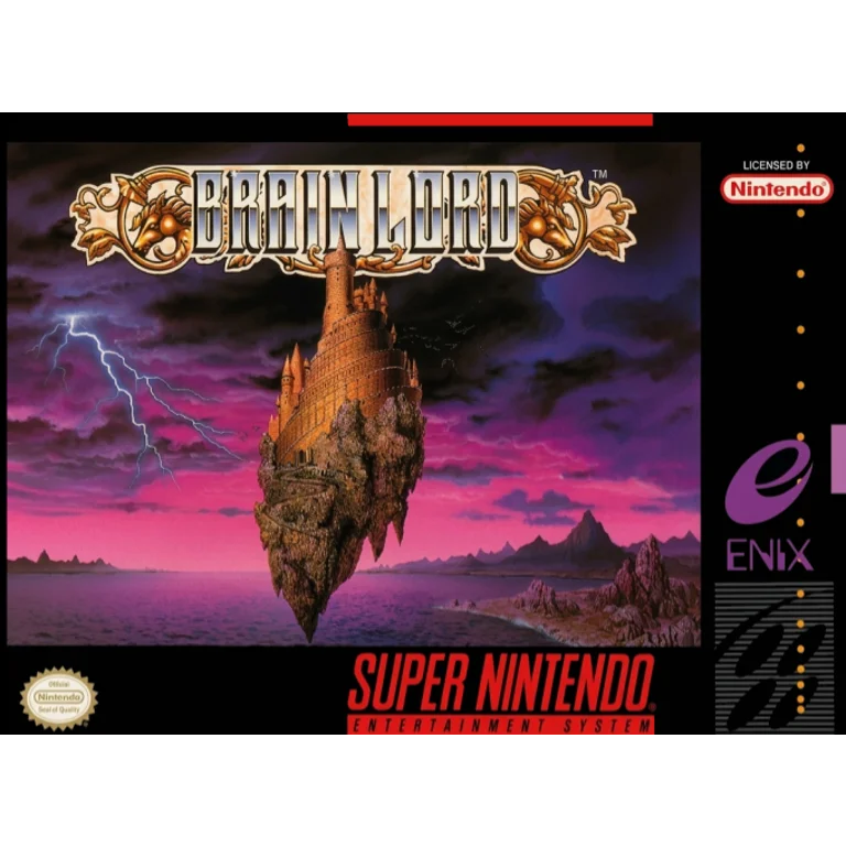 Jaquette de Brain Lord 1 sur Snes