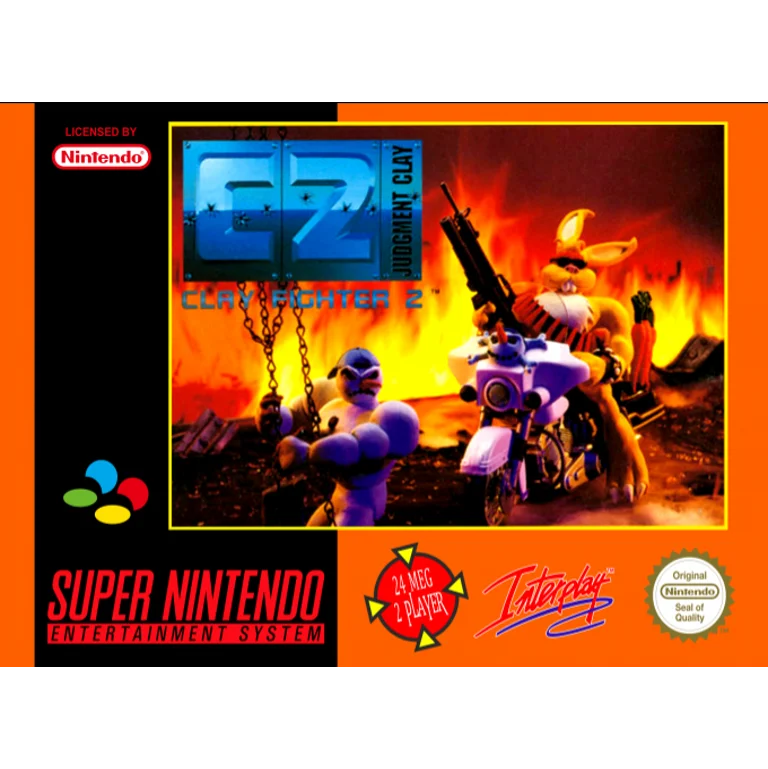 Jaquette de Clay Fighter 2 Judgment Clay sur Snes