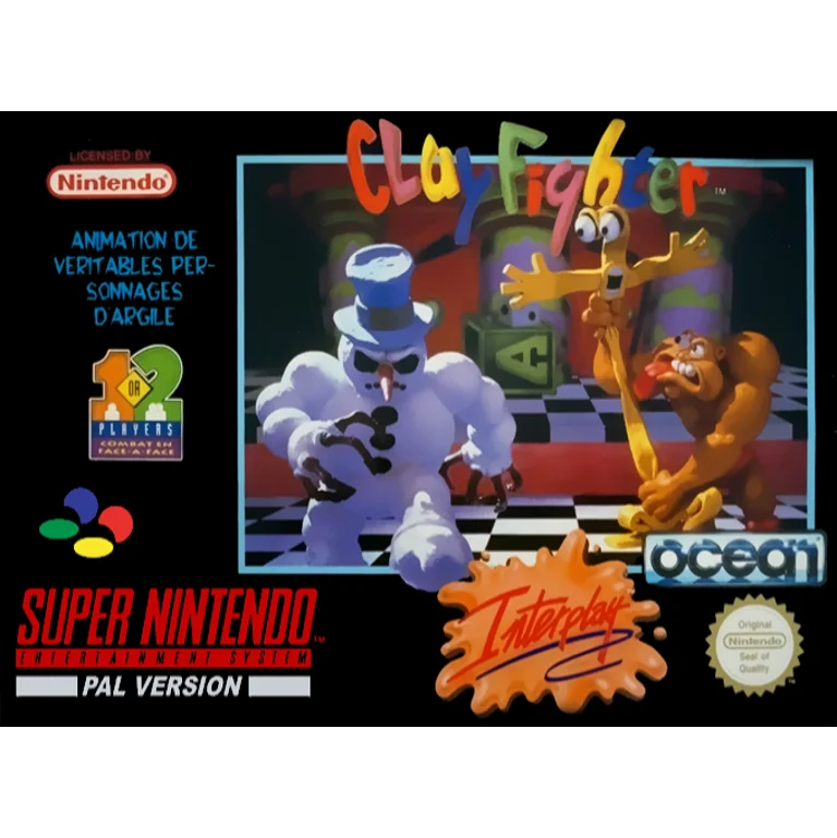 Jaquette de Clay Fighter sur Snes