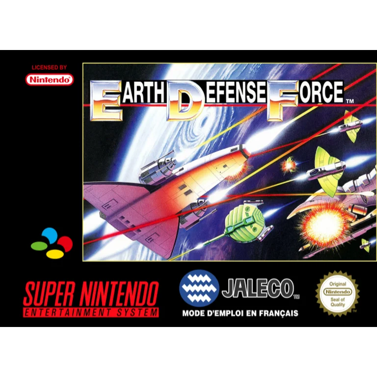 Jaquette de Earth Defense Force sur Snes