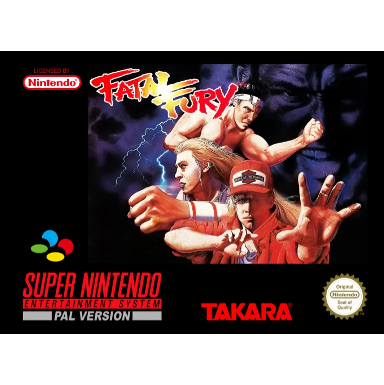 Jaquette de Fatal Fury 1 sur Snes