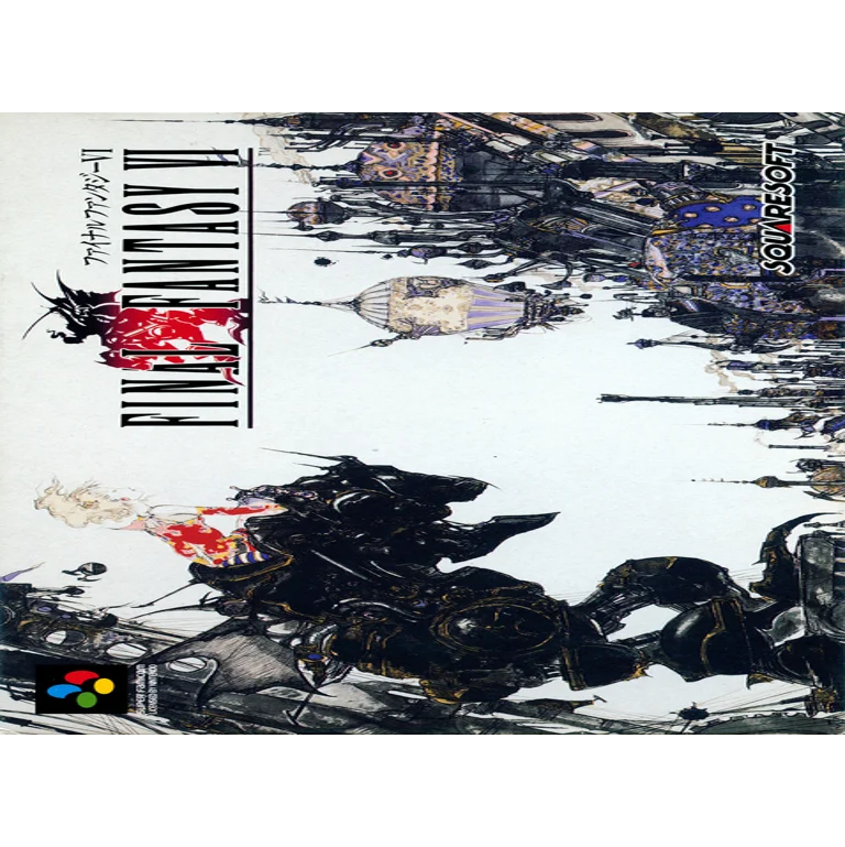 Jaquette de Final Fantasy III sur Snes