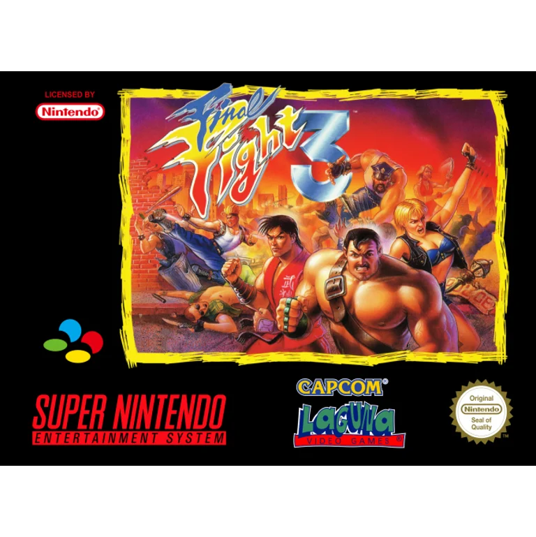 Jaquette de Final Fight 3 1 sur Snes