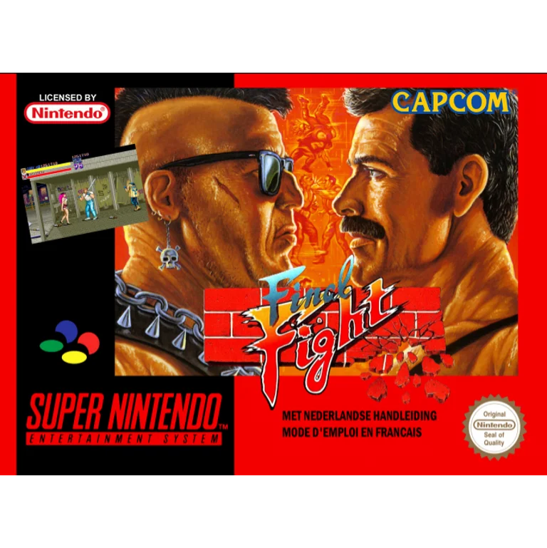 Jaquette de Final Fight sur Snes