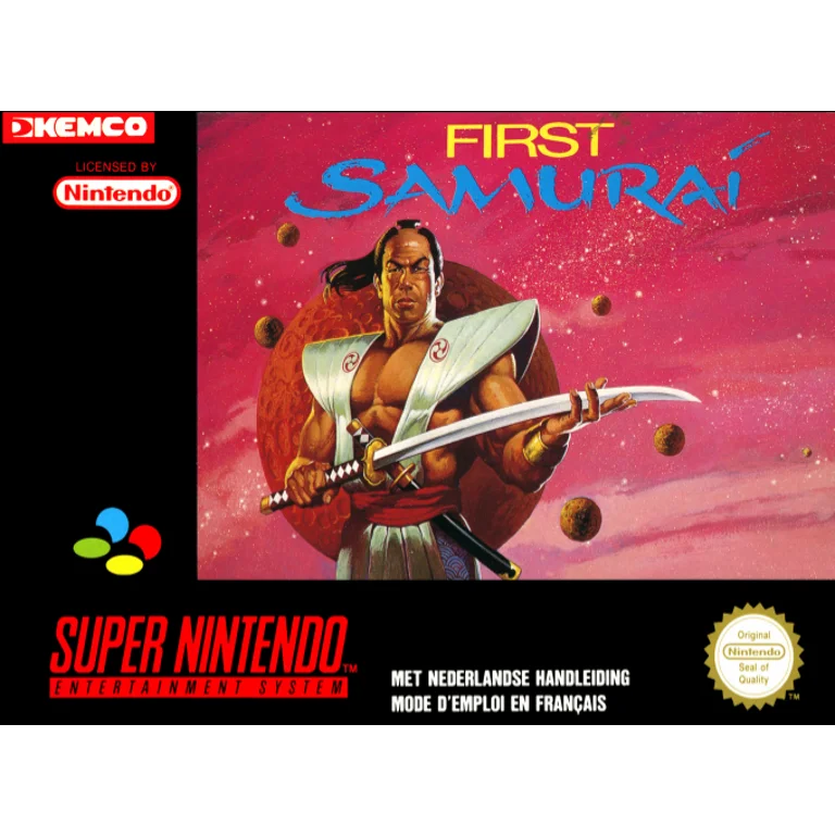 Jaquette de First Samurai 1 sur Snes