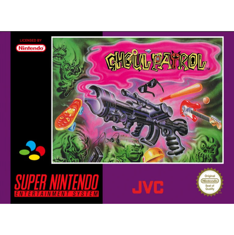 Jaquette de Ghoul Patrol sur Snes