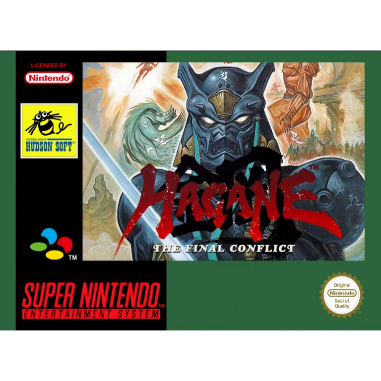 Jaquette de Hagane The Final Conflict sur Snes