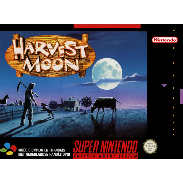Jaquette de Harvest Moon sur Snes