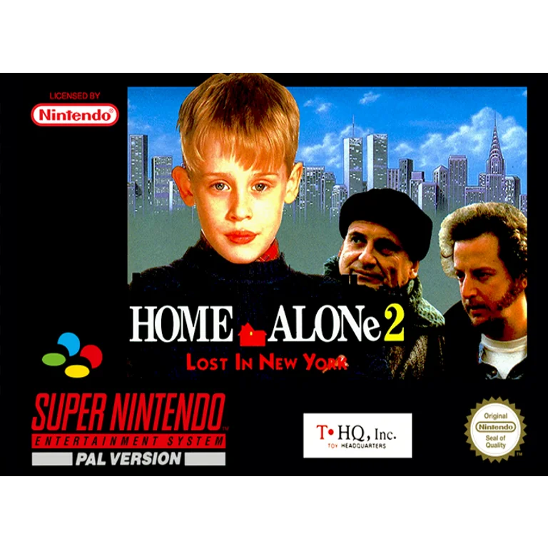 Jaquette de Home Alone 2 Lost in New York sur Snes