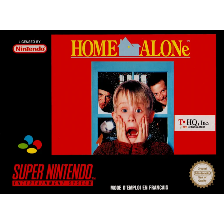 Jaquette de Home Alone sur Snes