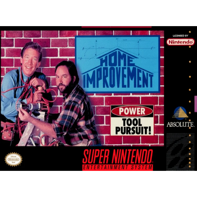 Jaquette de Home Improvement sur Snes