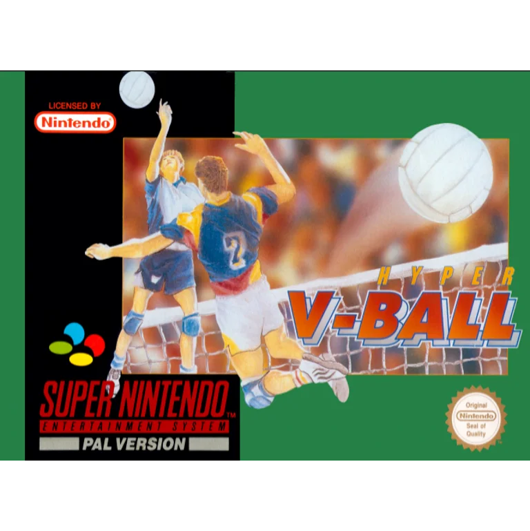 Jaquette de Hyper V Ball sur Snes