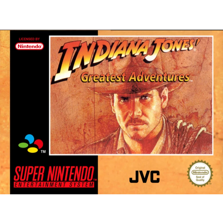 Jaquette de Indiana Jones Greatest Adventures 1 sur Snes