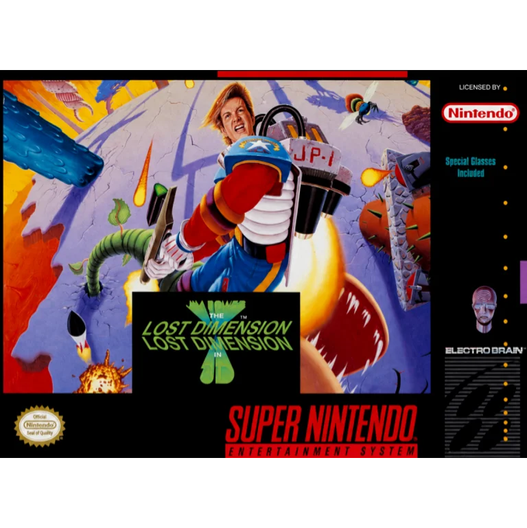 Jaquette de Jim Power The Lost Dimension in 3D sur Snes