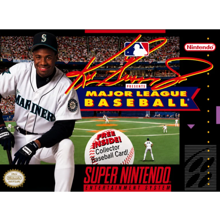 Jaquette de Ken Griffey Jr. Presents Major League Baseball sur Snes