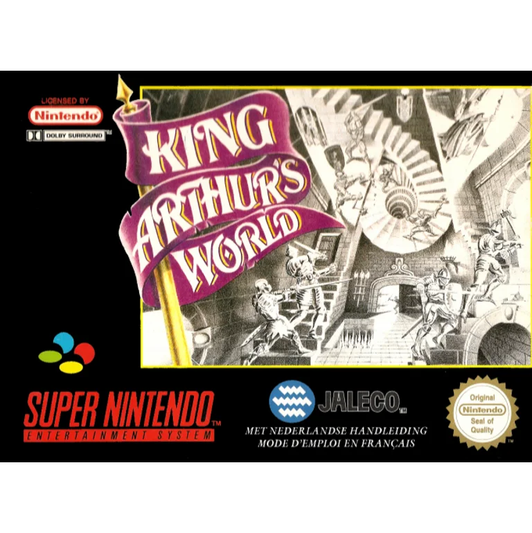 Jaquette de King Arthurs World sur Snes