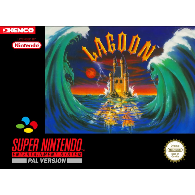 Jaquette de Lagoon sur Snes