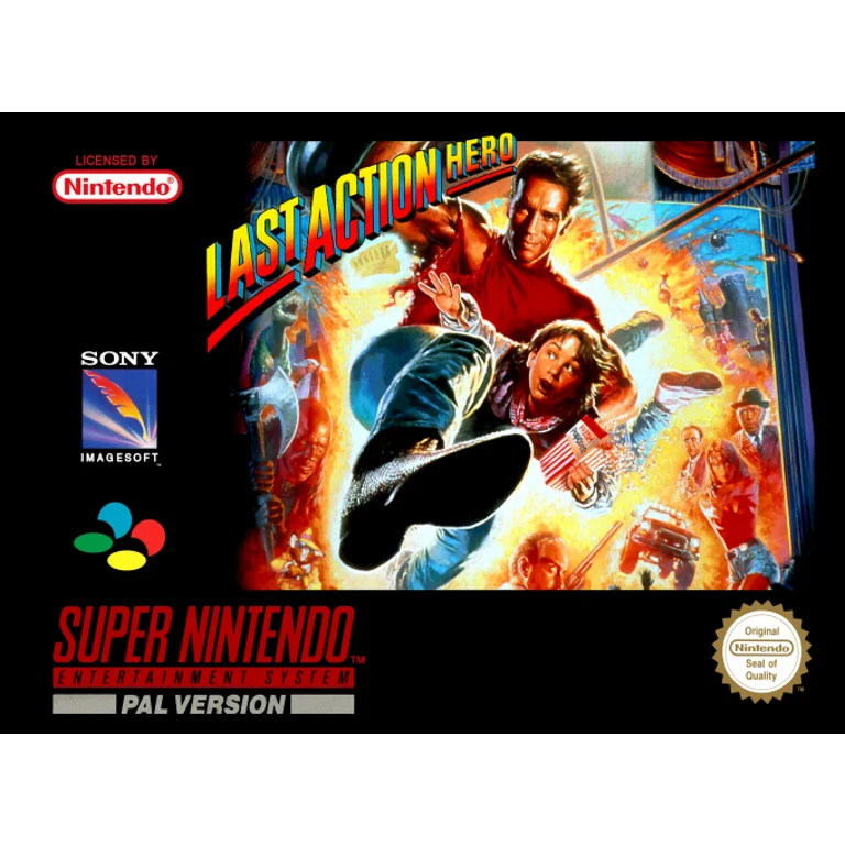 Jaquette de Last Action Hero sur Snes