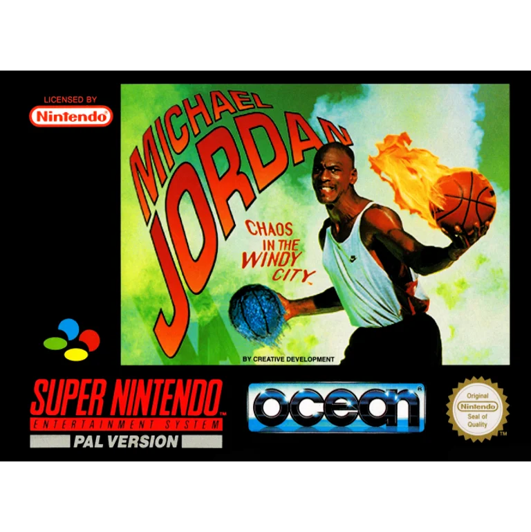 Jaquette de Michael Jordan Chaos in the Windy City sur Snes