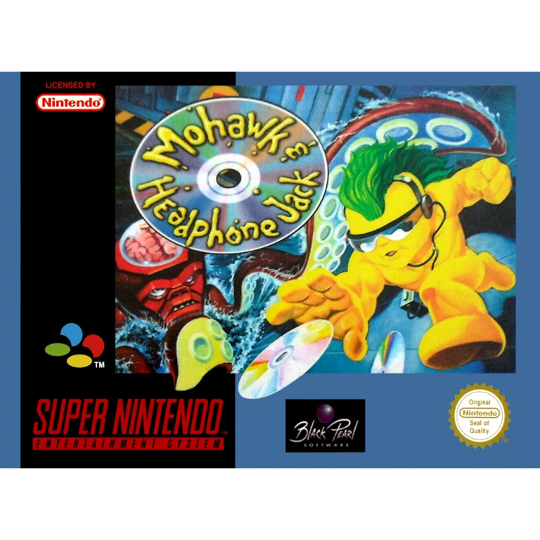 Jaquette de Mohawk Headphone Jack sur Snes