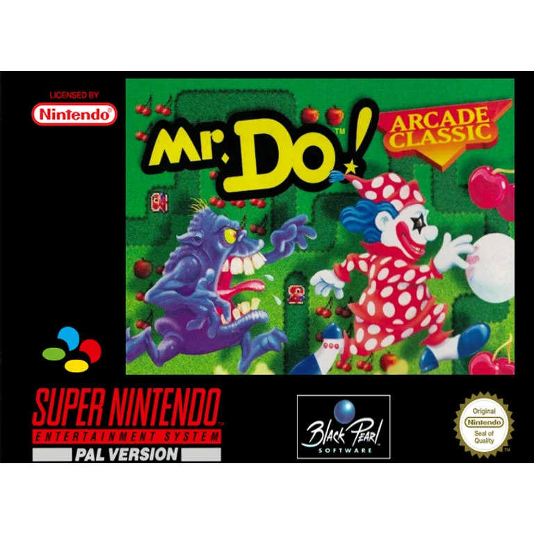 Jaquette de Mr. Do 1 sur Snes