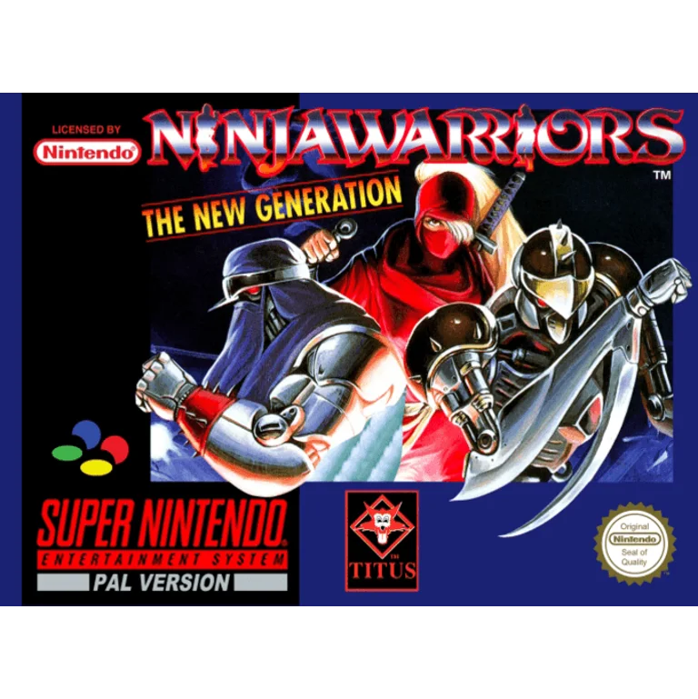 Jaquette de Ninjawarriors The New Generation sur Snes