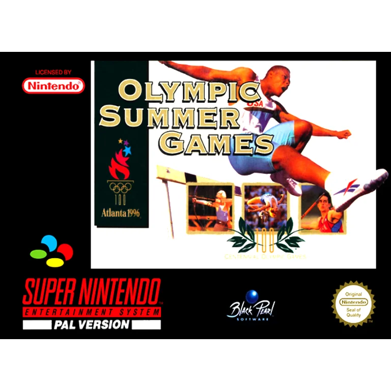 Jaquette de Olympic Summer Games sur Snes