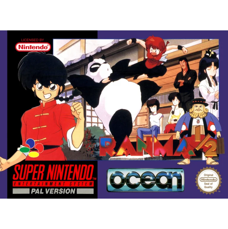 Jaquette de Ranma 12 1 sur Snes
